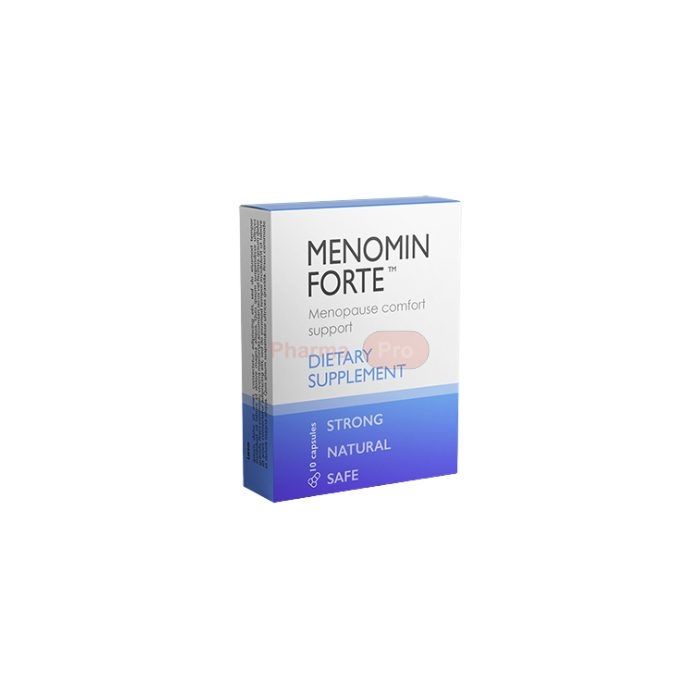 ❀ Menomin Forte ⏤ капсулы для облегчения симптомов менопаузы