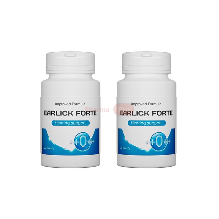 ❀ Earlick Forte ⏤ tabletki na utratę słuchu