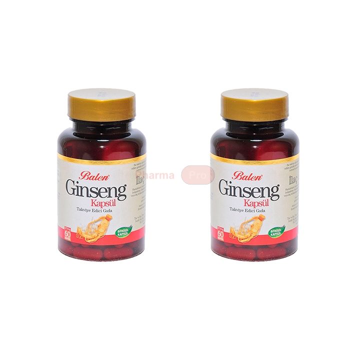 ❀ Ginseng ⏤ ჟენშენის კაფსულები პოტენციისთვის