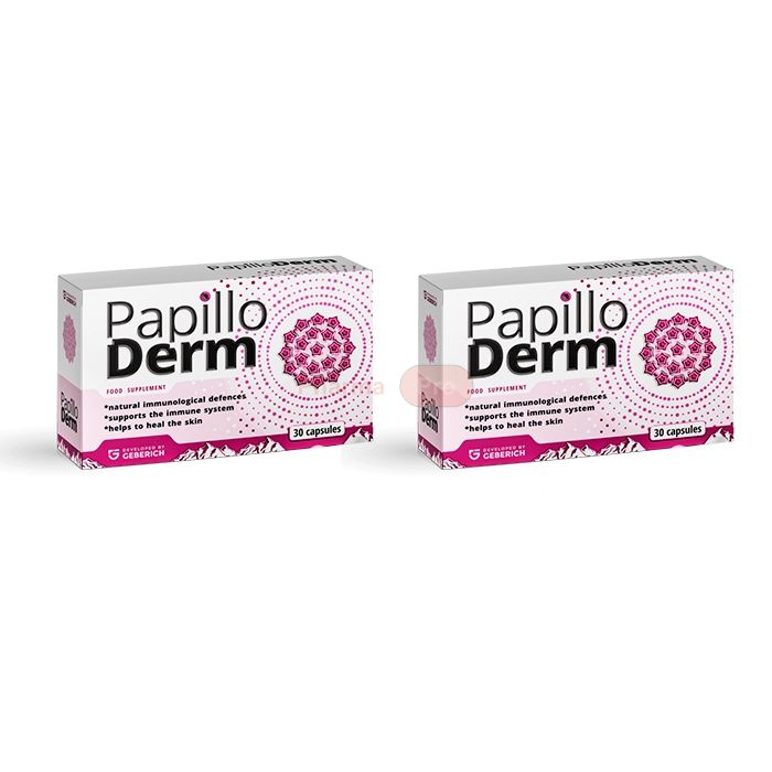 ❀ PAPILLODERM CAPS ⏤ capsule pentru papiloame