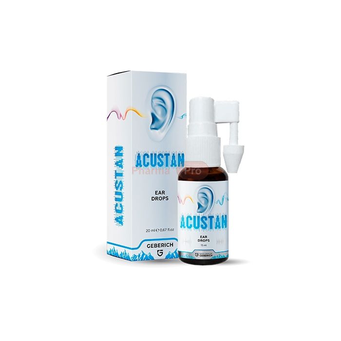 ❀ Acustan drops ⏤ drops to improve hearing