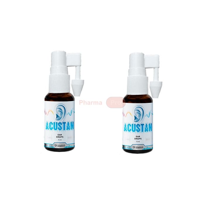 ❀ Acustan drops ⏤ drops to improve hearing