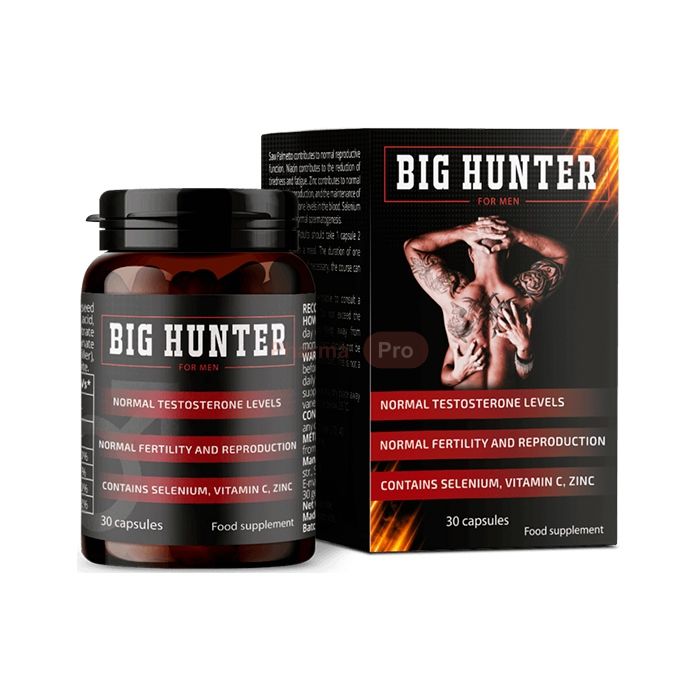 ❀ Big Hunter ⏤ Kapseln gegen Prostatitis