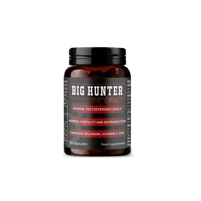 ❀ Big Hunter ⏤ Kapseln gegen Prostatitis