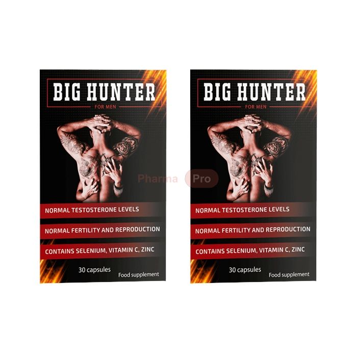 ❀ Big Hunter ⏤ capsules pour la prostatite