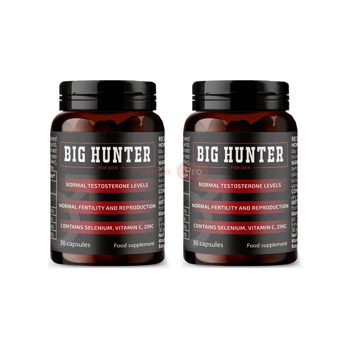 ❀ Big Hunter ⏤ prostatit için kapsüller