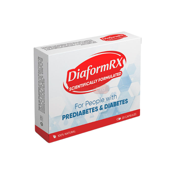 ❀ DiaformRX caps ⏤ des moyens pour normaliser les niveaux de sucre