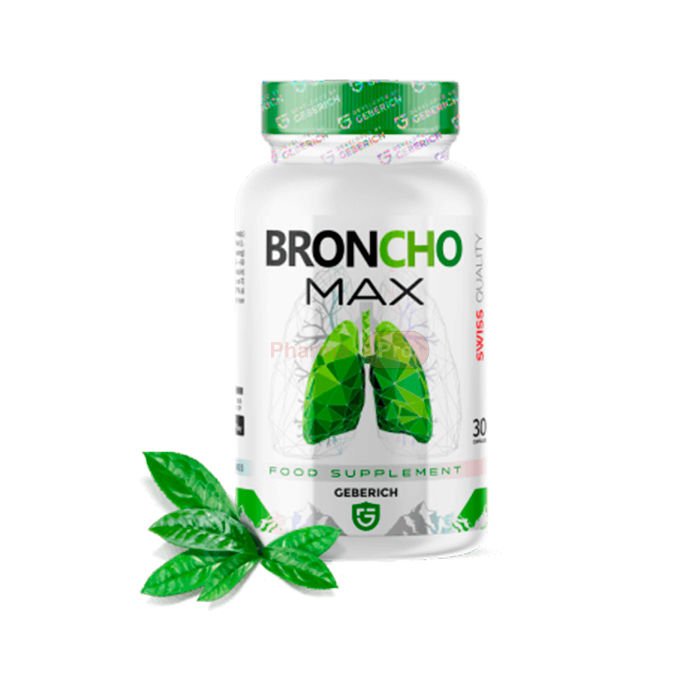 ❀ BronchoMax ⏤ capsules that help thin thick bronchial secretions