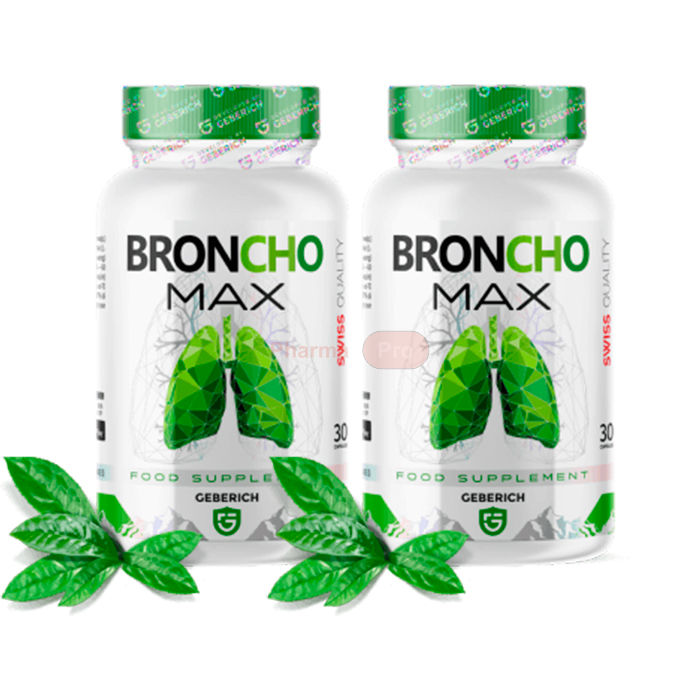 ❀ BronchoMax ⏤ capsules that help thin thick bronchial secretions