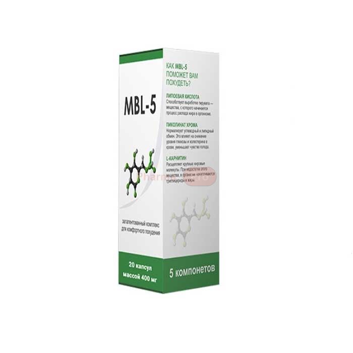 ❀ MBL-5 ⏤ slimming capsules